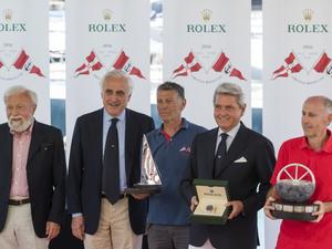 Tip, a Sunfast 36 owned and skippered by Gilles Pages was the overall winner - 2016 Giraglia Rolex Cup photo copyright Quinag taken at  and featuring the  class