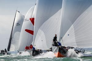 Round two FAST40+ Race Circuit - Day 1 - 2016 RORC IRC National Championship photo copyright Paul Wyeth taken at  and featuring the  class
