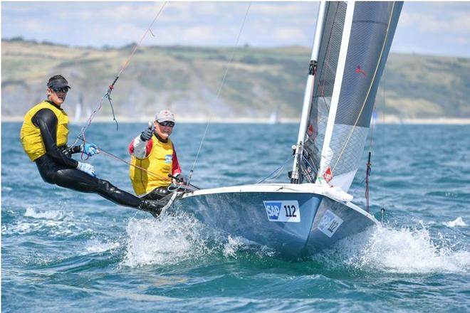 Martin and Lowry win Race 3 - SAP 505 World Championships - 31st July 2016 © Chris Thorne
