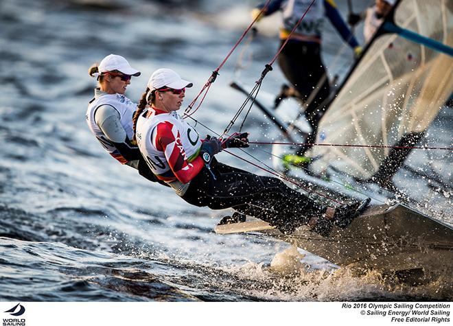 Erin Rafuse /Danielle Boyd - 2016 Rio Olympic and Paralympic Games © Sailing Energy/World Sailing