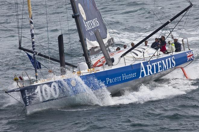 Artemis Ocean Racing at the start of the 2010 Artemis Challenge © Lloyd Images