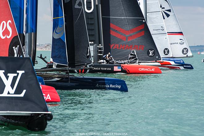 2016 Louis Vuitton America’s Cup World Series - Practice race © Sam Greenfield