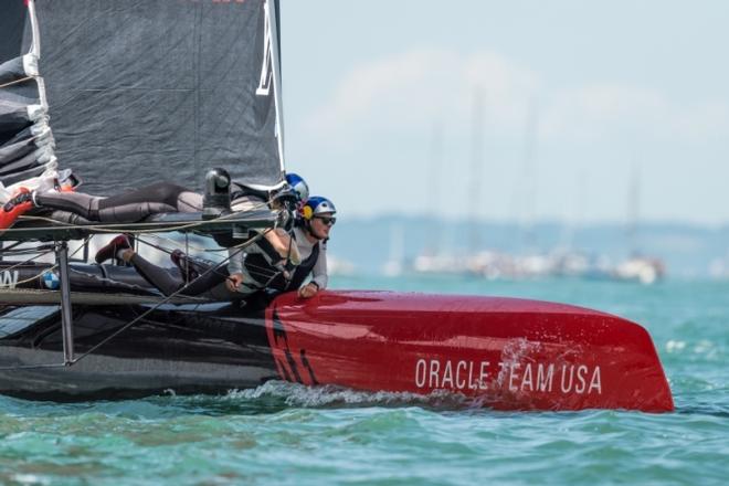 LV America’s Cup World Series Portsmouth – Oracle Team USA on the practice day © Ricardo Pinto / Oracle Team USA