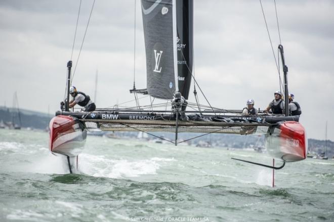 America's Cup World Series – Two win day closes the gap on leaderboard © Sam Greenfield/Oracle Team USA http://www.oracleteamusa.com