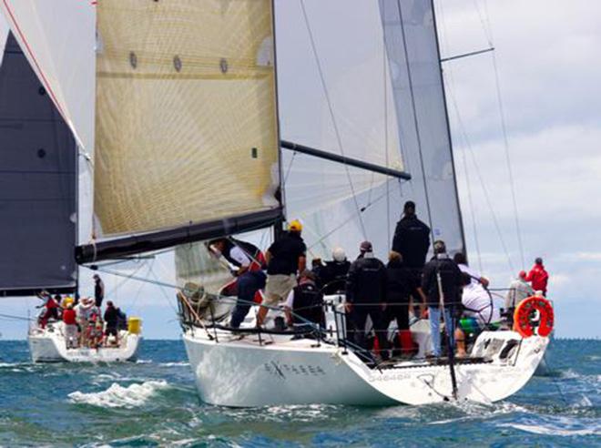 Extasea in action diring the 2016 Festival Of Sails - 2016 Club Marine Brisbane To Keppel Tropoical Race © Lulu Roseman