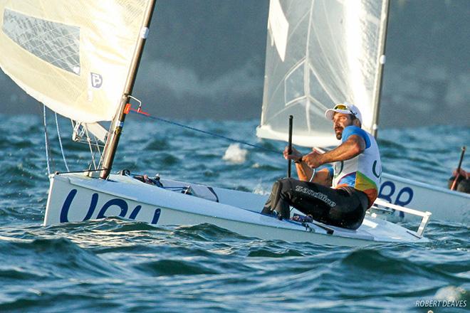 Alejandro Foglia in Finn Class - 2016 Rio Olympic and Paralympic Games ©  Robert Deaves