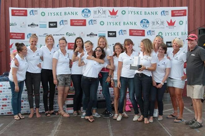 Tutima was one of several all-female crews at the Worlds...they finished as 3rd Corinthian team in Class A - 2016 ORC Worlds © Max Ranchi / ORC