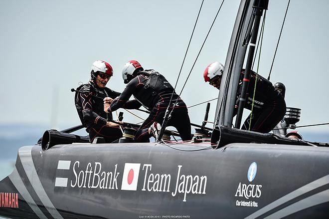 Softbank Team Japan - 2016 Louis Vuitton America’s Cup World Series © Sam Greenfield