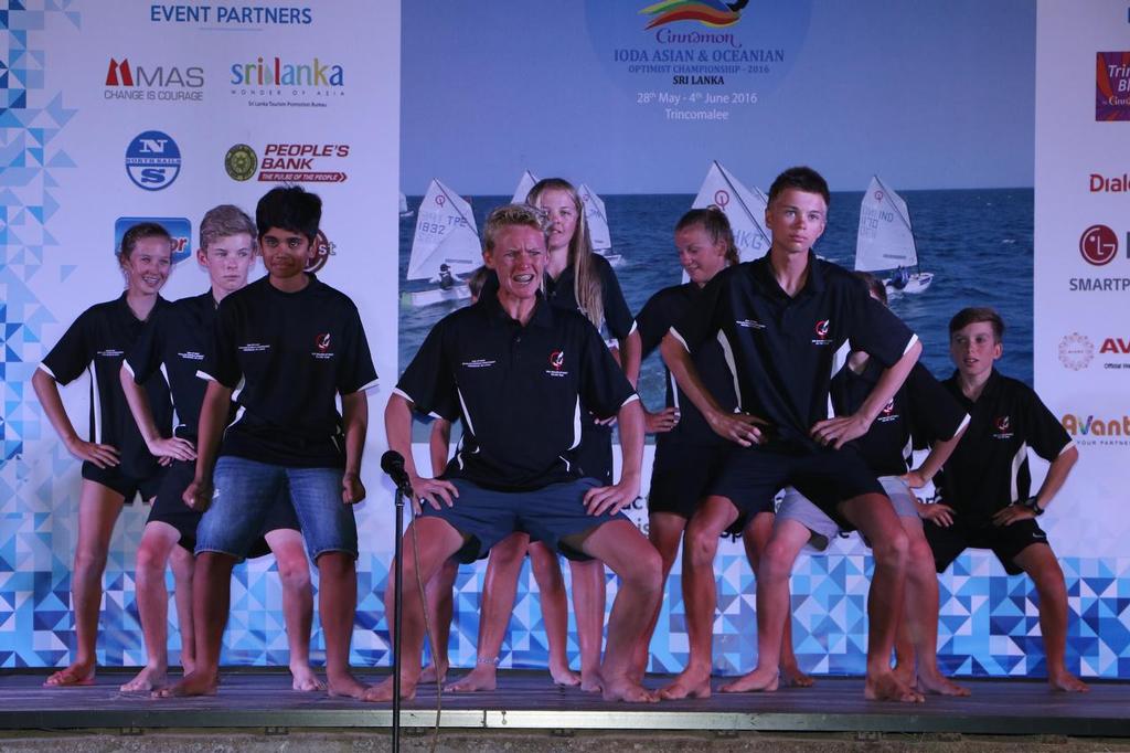  - New Zealand Team - Asian Optimist Championships - Sri Lanka, July 2016 © NZ Optimist Team