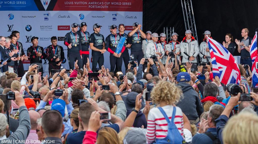 2016 Louis Vuitton America’s Cup World Series - Prize-giving ceremony photo copyright BMW / Carlo Borlenghi taken at  and featuring the  class