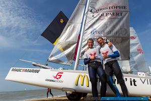 Henri and Alec of Belgium are World Champions  - F16 Worlds F 16th photo copyright Jasper van Staveren taken at  and featuring the  class