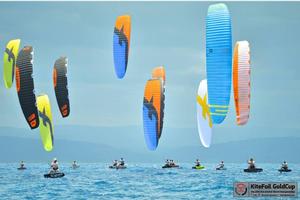 Enthralling show in high-octane racing at KiteFoil GoldCup Act 1 wrap-up photo copyright Alexandru Baranescu taken at  and featuring the  class
