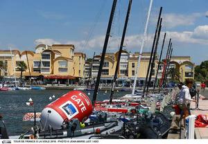 Stadium racing canceled due to strong winds - Tour de France à la Voile 2016 photo copyright Jean-Marie Liot / ASO taken at  and featuring the  class