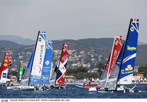 Act 8 coastal race in Hyères - Tour de France a la Voile - 27 July, 2016 photo copyright Jean-Marie Liot / ASO taken at  and featuring the  class