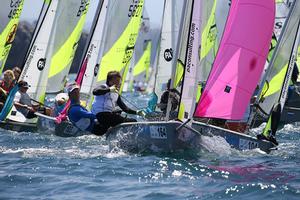 2016 PA Consulting and Allen RS Feva Worlds – Day 4 photo copyright Peter Newton taken at  and featuring the  class