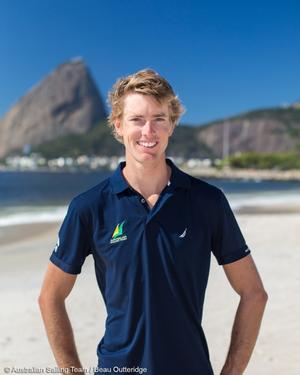 Will Ryan, 470, Aus Sail Team - Rio Olympics - 26 July, 2016 photo copyright Australian Sailing Team / Beau Outteridge taken at  and featuring the  class