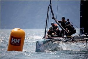 Fleet in action - 2016 GC32 Racing Tour photo copyright  Max Ranchi Photography http://www.maxranchi.com taken at  and featuring the  class