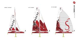 Les voiles de MACSF photo copyright Isabelle Keller Design taken at  and featuring the  class