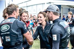 The Duke and Duchess of Cambridge were on hand to present the awards and it was a fitting end to an amazing weekend of action for the British fans in Portsmouth. - Louis Vuitton America’s Cup World Series 2016 photo copyright ACEA / Ricardo Pinto http://photo.americascup.com/ taken at  and featuring the  class