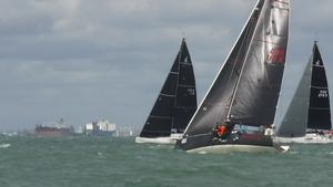 Peter Wagner's Skeleton Key powers upwind - J/111 Garmin World Championship – 4 August, 2016 photo copyright Gloria Dent taken at  and featuring the  class