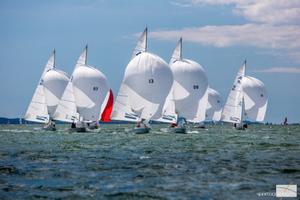 Final day - Etchells Invitational Gertrude Cup photo copyright Sportography.tv taken at  and featuring the  class