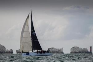 Simon Hennings' Alice at the Needles - Brewin Dolphin Commodores' Cup - 26 July, 2016 photo copyright  Paul Wyeth / RORC taken at  and featuring the  class