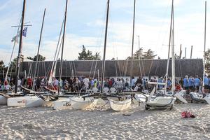 2016 OK Dinghy World Championship photo copyright  Robert Deaves taken at  and featuring the  class