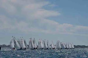 2016 OK Dinghy World Championship - Day 1 photo copyright Gerard Touren taken at  and featuring the  class
