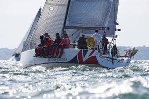 J/111 British Soldier, crewed by the Army Sailing Association photo copyright Rick Tomlinson / RORC taken at  and featuring the  class