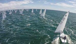 2016 OK Dinghy World Championship - Day 1 photo copyright  Robert Deaves taken at  and featuring the  class