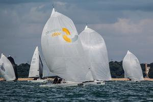JAT, J/80 - 2016 Aberdeen Asset Management Cowes Week photo copyright  Paul Wyeth / CWL taken at  and featuring the  class