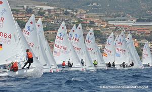 420 Ladies start on race day 5 photo copyright Gerolamo Acquarone taken at  and featuring the  class