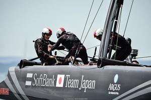 Softbank Team Japan - 2016 Louis Vuitton America’s Cup World Series photo copyright Sam Greenfield taken at  and featuring the  class