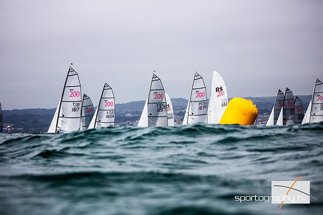 RS200 in action - 2016 Volvo Noble Marine RS200 Nationals Championships © Sportography.tv
