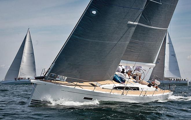 Australian X-Yachts, Katherine and Sassy, racing at the 2013 X-Yachts Gold Cup in Copenhagen. © X-Yachts