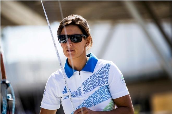 Tina Mrak (SLO) – 470 - Rio 2016 Olympic Sailing Competition © Sailing Energy / World Sailing