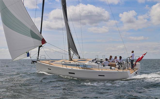 First X-4 from X-Yachts on her maiden sail. © X-Yachts