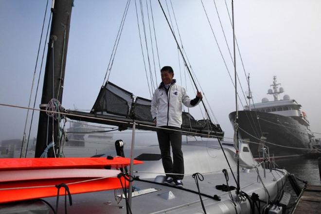 Kojiro Shiraishi, skipper du monocoque Spirit Of Yukoh - Vendée Globe © Team Spirit of Yukoh