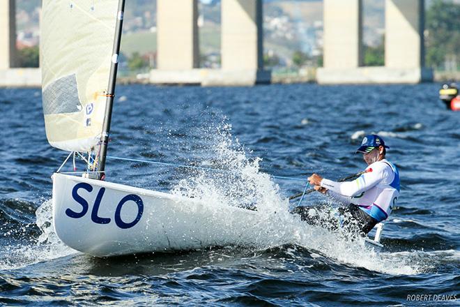 Vasilij Zbogar in Finn-Men - 2016 Rio Olympic and Paralympic Games ©  Robert Deaves