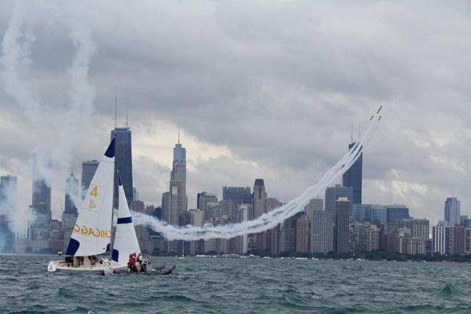 Chicago Air and Water Show - August 20. 2016 - 2016 Chicago Grand Slam © Chicago Match Race Center