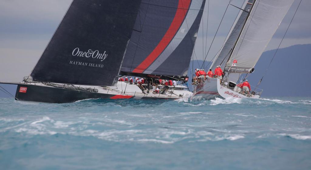 Wild Oats XI and Scallywag Race 3,4,5- Audi Hamilton Island race Week photo copyright Michael Chittenden  taken at  and featuring the  class