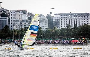 Erik Heil / Thomas Plossel (GER) in 49er Class - 2016 Rio Olympic and Paralympic Games photo copyright Sailing Energy/World Sailing taken at  and featuring the  class