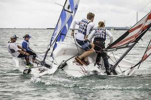 2016 U.S. Team Racing Championship photo copyright US Sailing http://www.ussailing.org taken at  and featuring the  class