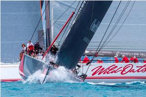 Scallywag and Wild Oats XI - Audi Hamilton Island Race Week photo copyright Andrea Francolini taken at  and featuring the  class
