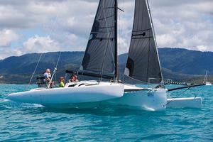 Closer to God capsized - 2016 Airlie Beach Race Week photo copyright Andrea Francolini / ABRW taken at  and featuring the  class