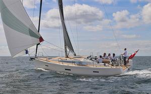 First X-4 from X-Yachts on her maiden sail. photo copyright X-Yachts taken at  and featuring the  class