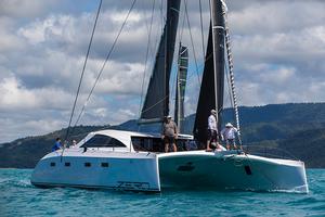 Zero lost her daggerboard - 2016 Airlie Beach Race Week photo copyright Andrea Francolini / ABRW taken at  and featuring the  class