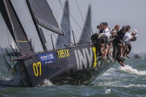FAST40+ Fleet at Aberdeen Asset Managment Cowes Week 2016 photo copyright  Rick Tomlinson http://www.rick-tomlinson.com taken at  and featuring the  class