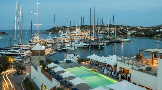 Last night's official Welcome Party to the Maxi Yacht Rolex Cup, held on the magnificent terrace of the Yacht Club Costa Smeralda ©  Rolex / Carlo Borlenghi http://www.carloborlenghi.net