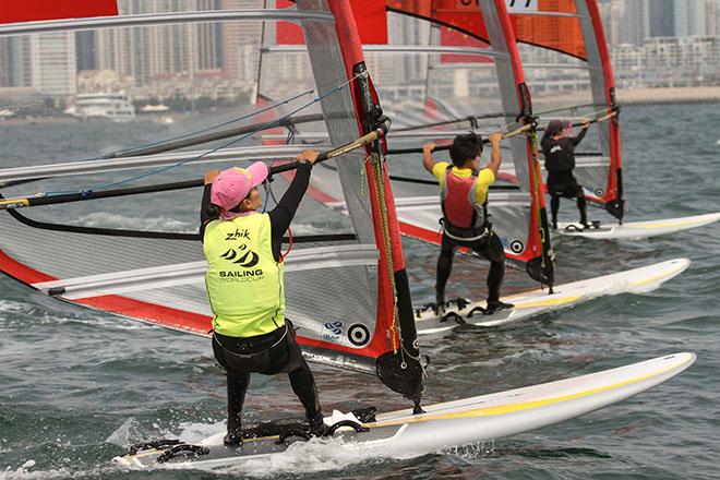 Womens RSX - 2016 Sailing World Cup - Qingdao © Richard Aspland / World Sailing